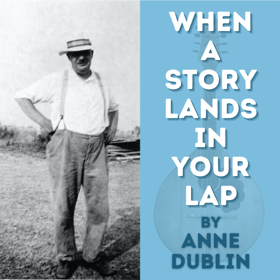 When a story lands in your lap