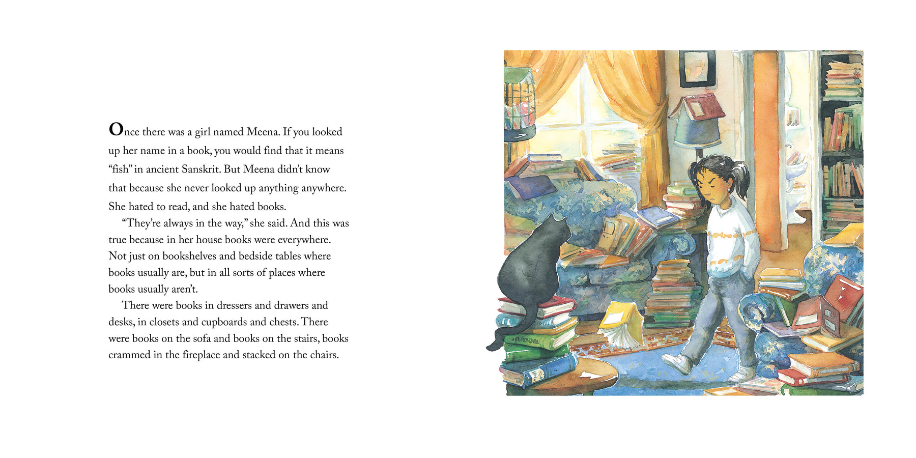 The Girl Who Hated Books