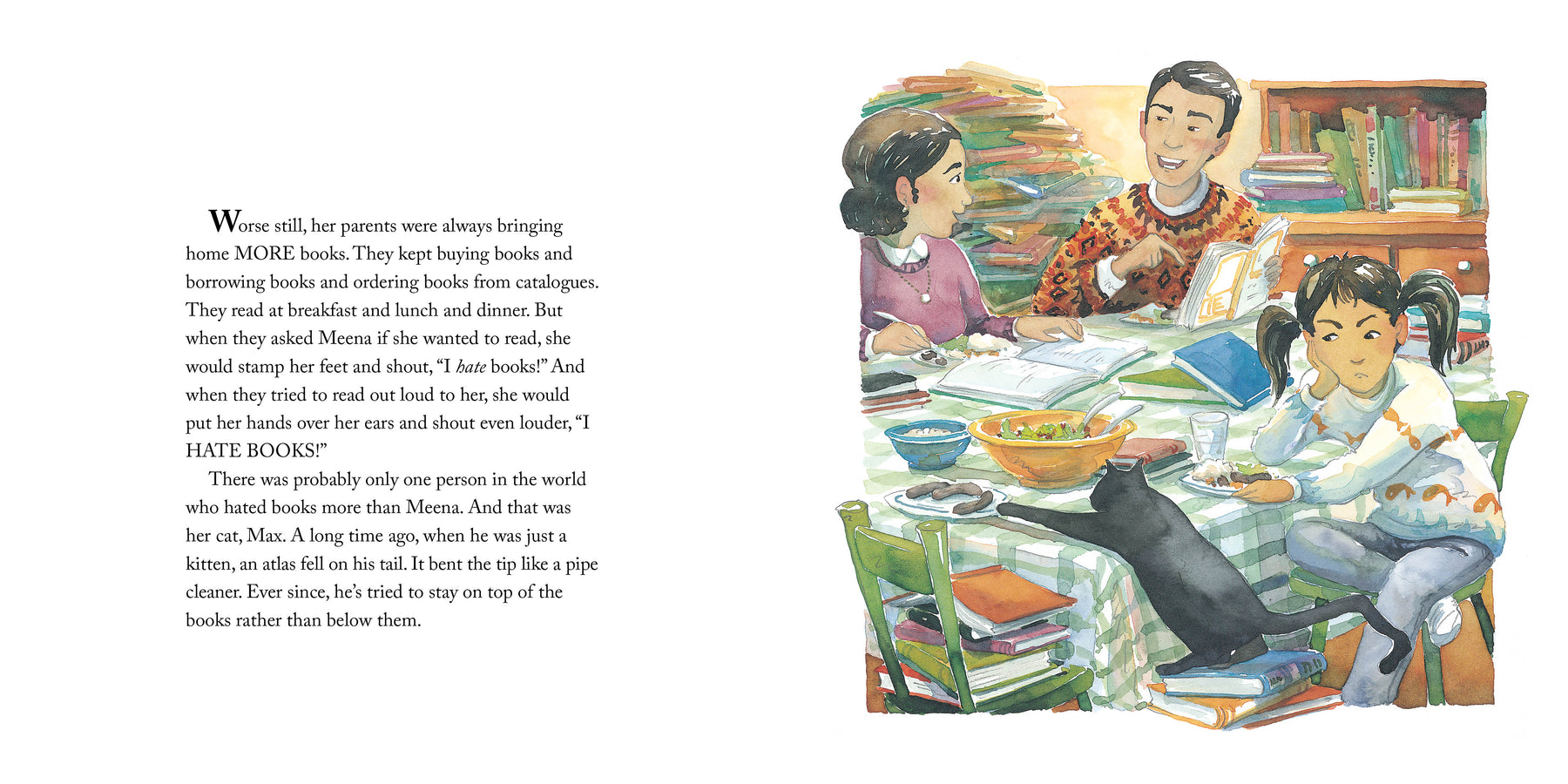 The Girl Who Hated Books
