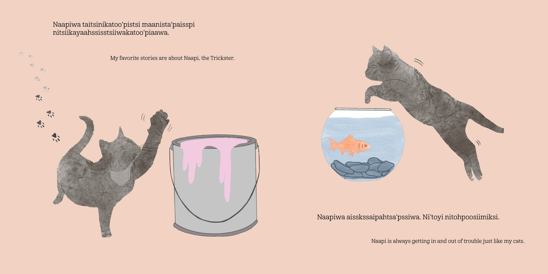 Naaahsa Aisinaki! / Naaahsa is an Artist!