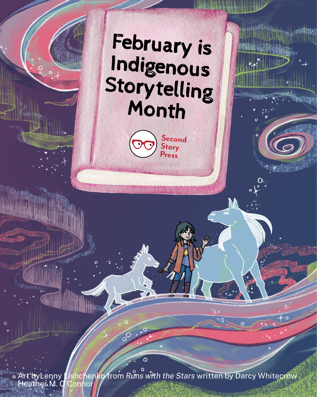 February is Indigenous Storytelling Month