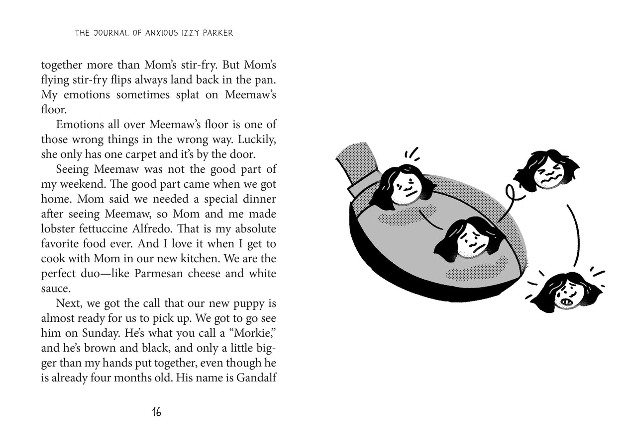 The Journal of Anxious Izzy Parker-ebook