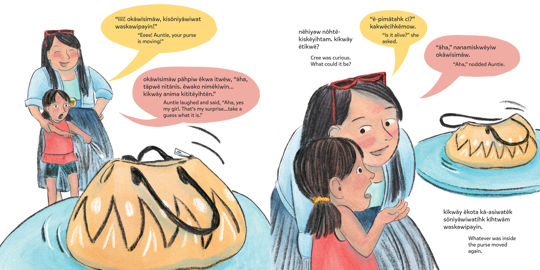 okāwīsimāw omēkiwin askīhkānihk ohci/Auntie&#39;s Rez Surprise-ebook