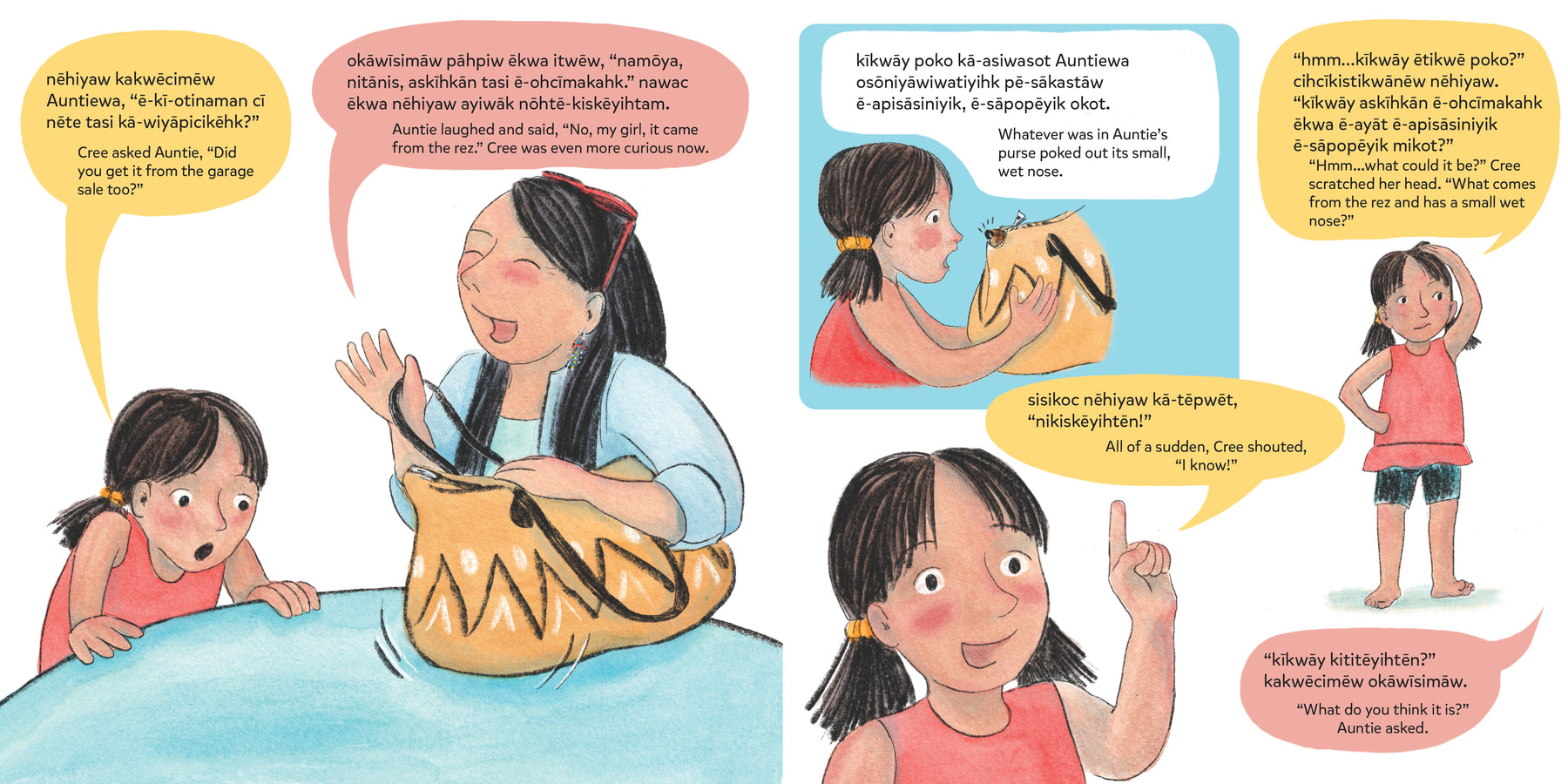 okāwīsimāw omēkiwin askīhkānihk ohci/Auntie&#39;s Rez Surprise-ebook