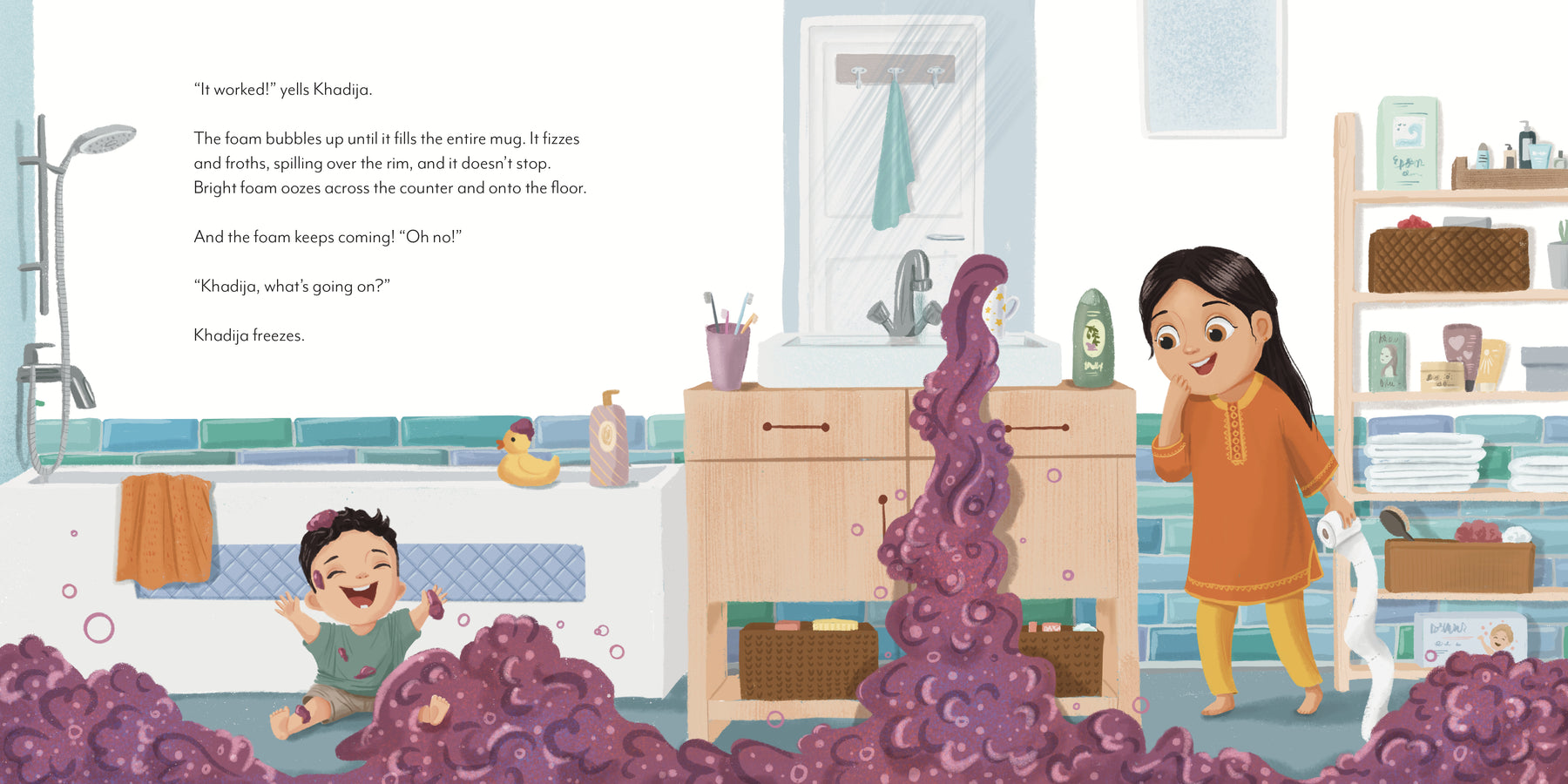 Khadija and the Elephant Toothpaste Experiment