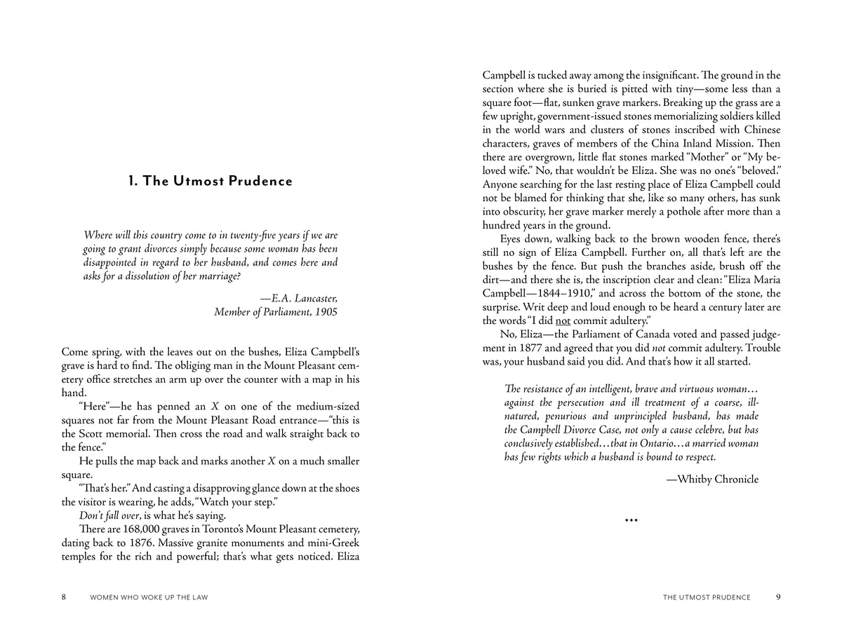 Women Who Woke up the Law-ebook