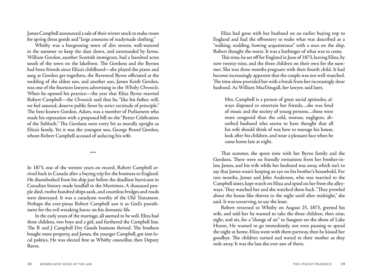 Women Who Woke up the Law