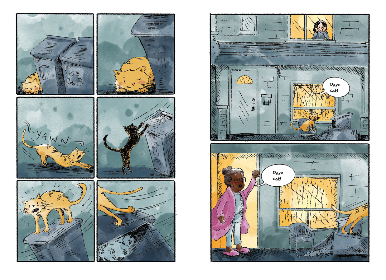 Shy Cat and the Stuff-the-Bus Challenge-ebook