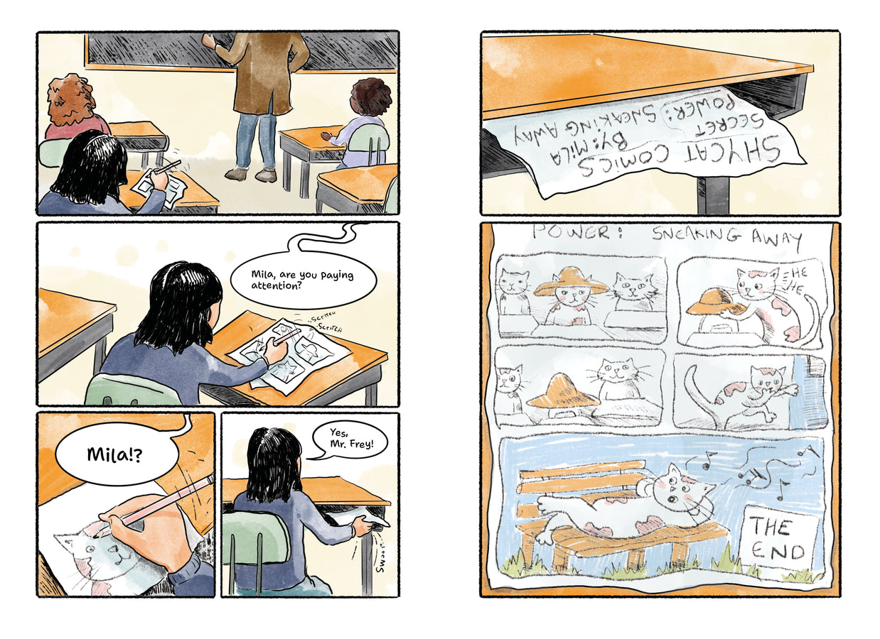 Shy Cat and the Stuff-the-Bus Challenge