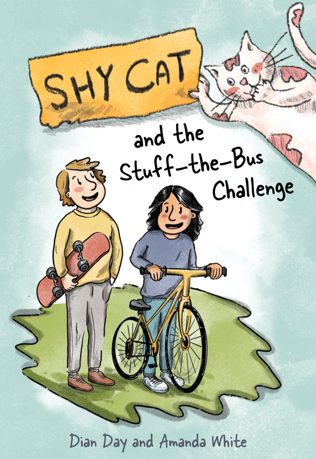 Shy Cat and the Stuff-the-Bus Challenge
