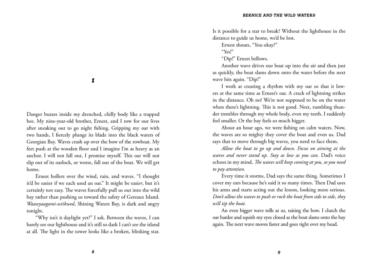 Bernice and the Wild Waters-ebook