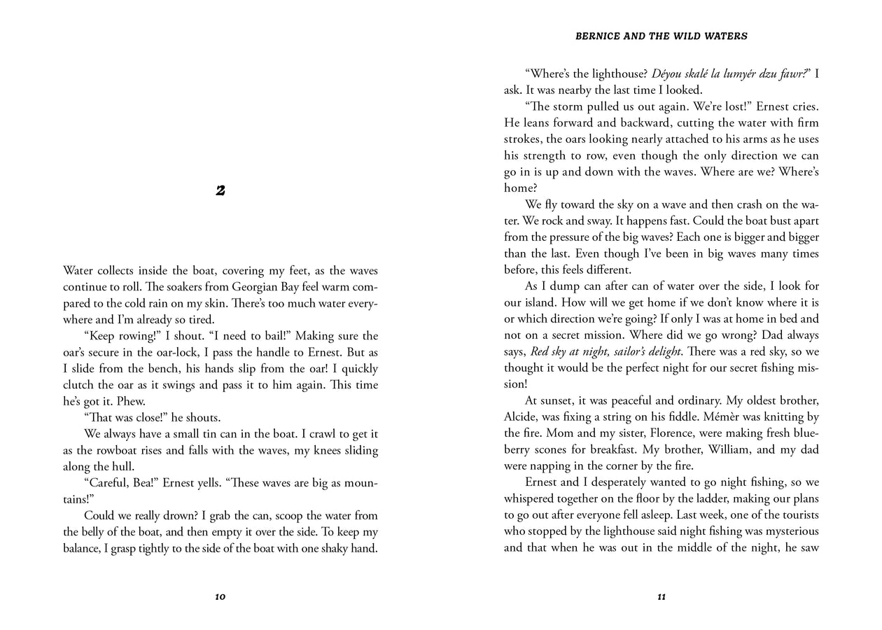 Bernice and the Wild Waters