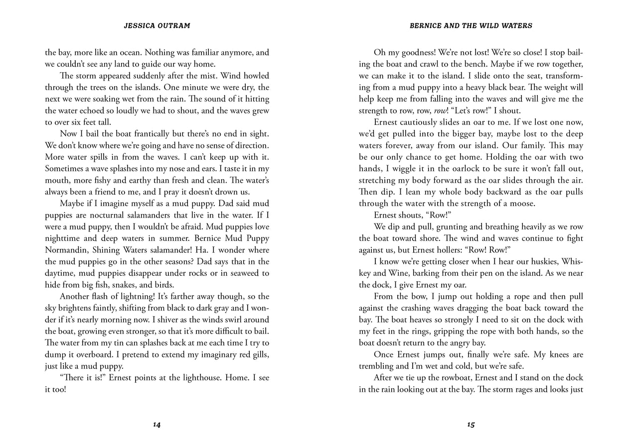 Bernice and the Wild Waters-ebook