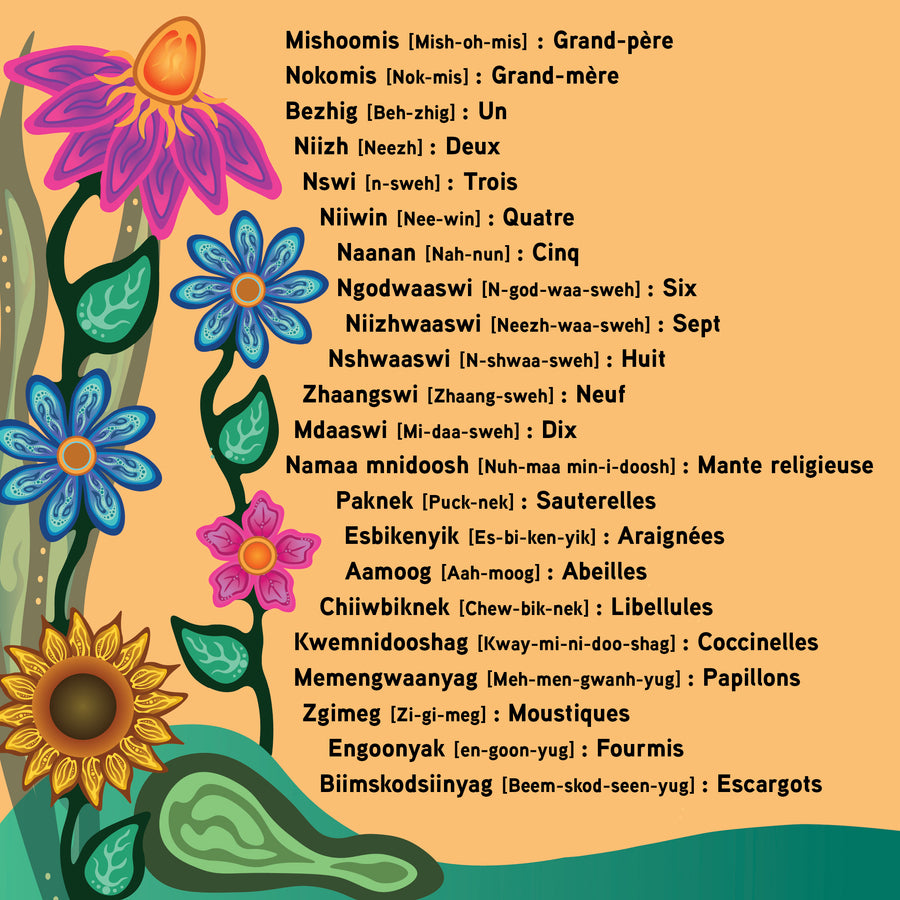 Comptons les bestioles / Aambe Gindaasaa Mnidooshag