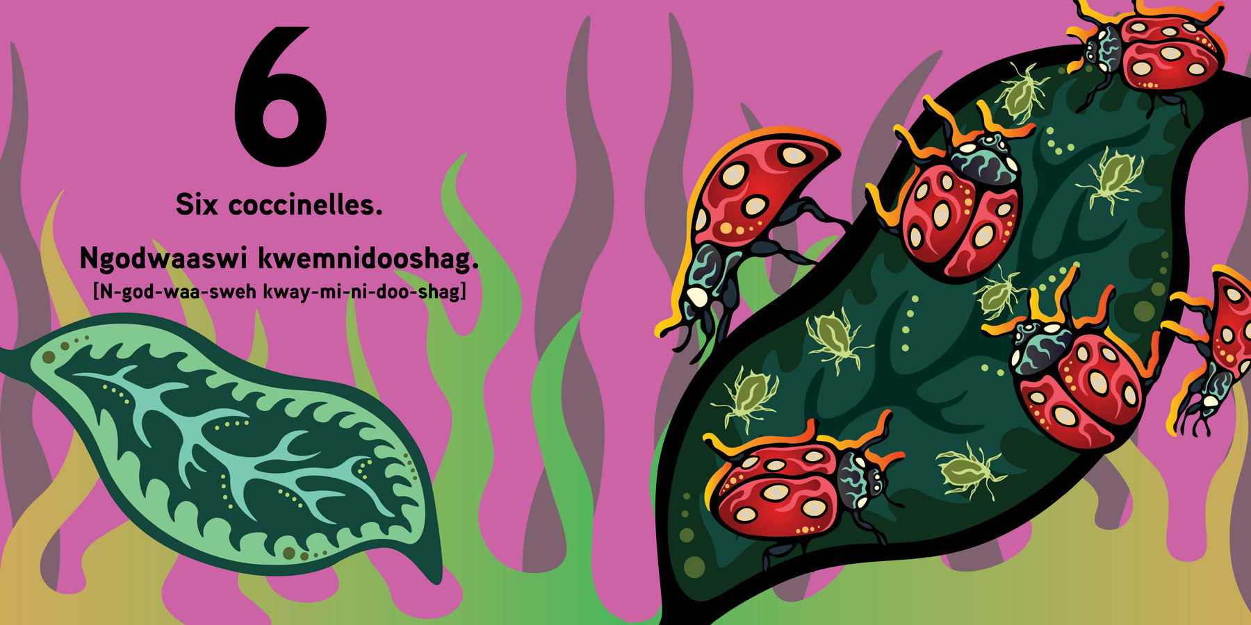 Comptons les bestioles / Aambe Gindaasaa Mnidooshag