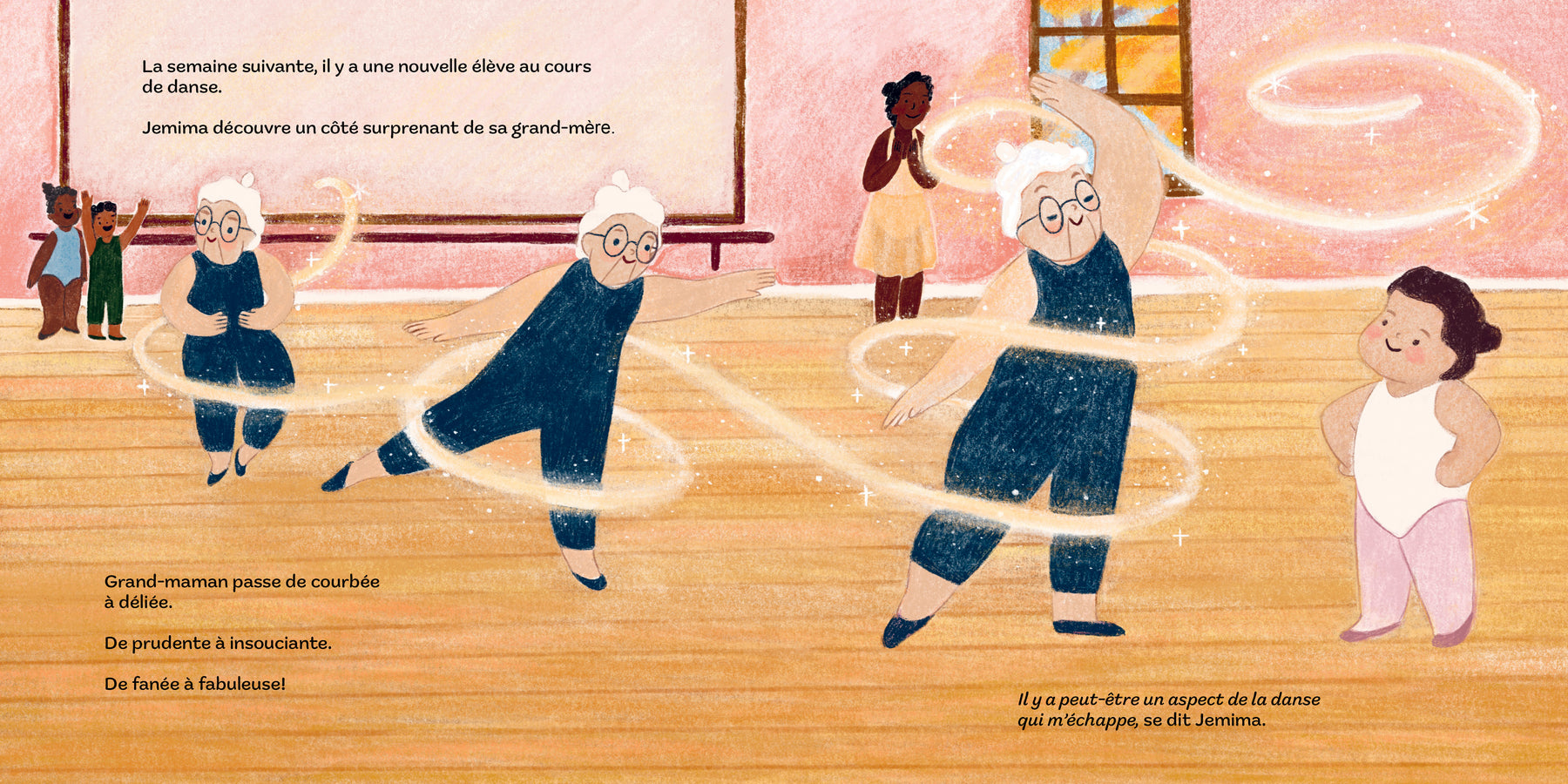 Grand-maman est une ballerine