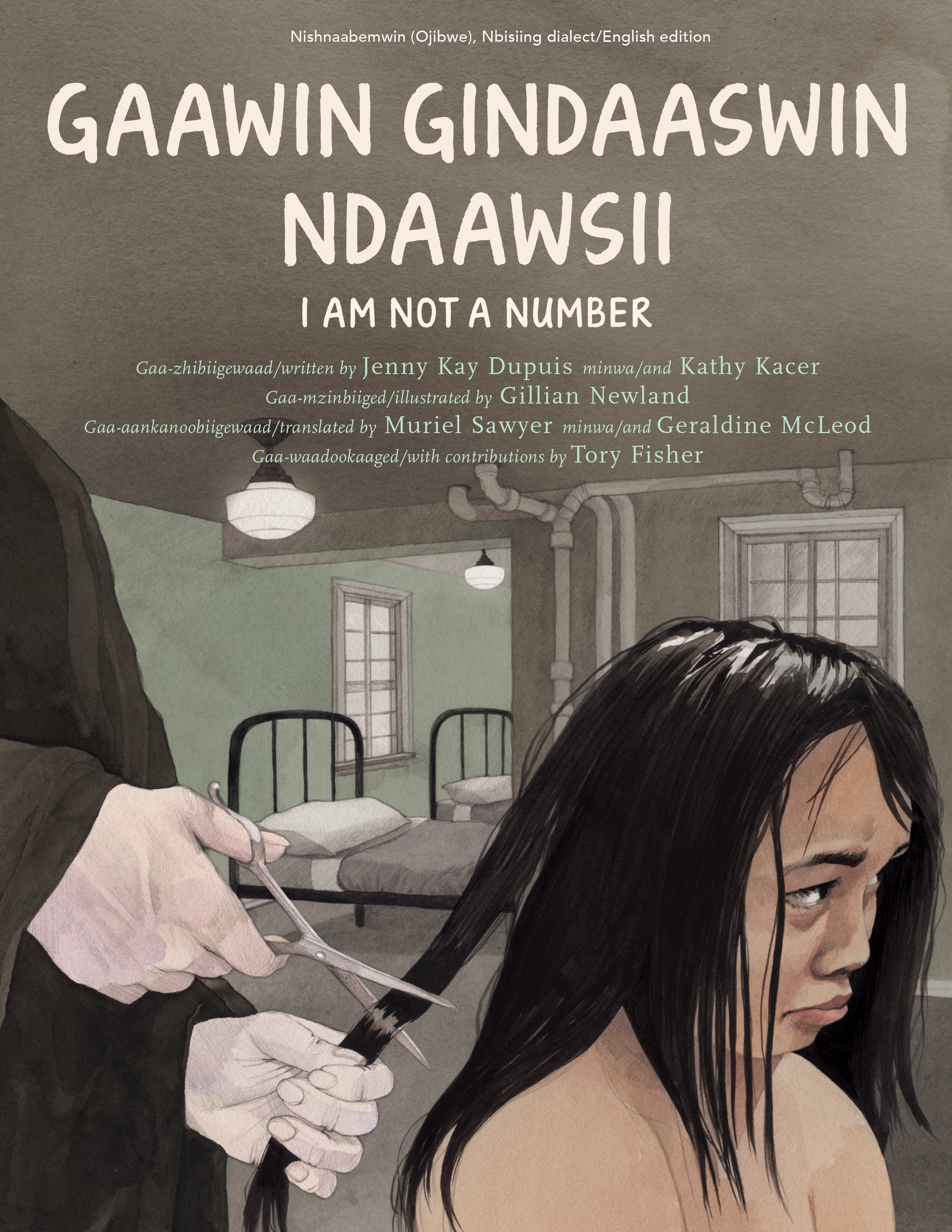 Gaawin Gindaaswin Ndaawsii / I Am Not a Number-ebook